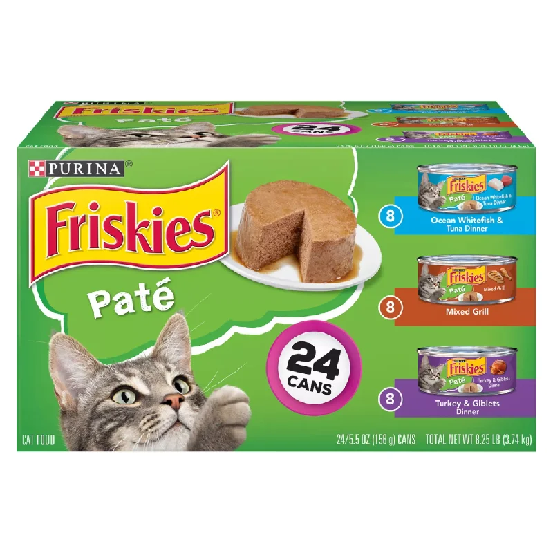 6. **Special Needs**  Friskies Classic Pate Variety Pack Canned Cat Food