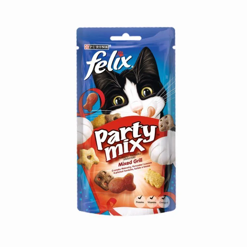 2. **Dog raincoat is waterproof and windproof**Felix Party Mix Mixed Grill - 60g