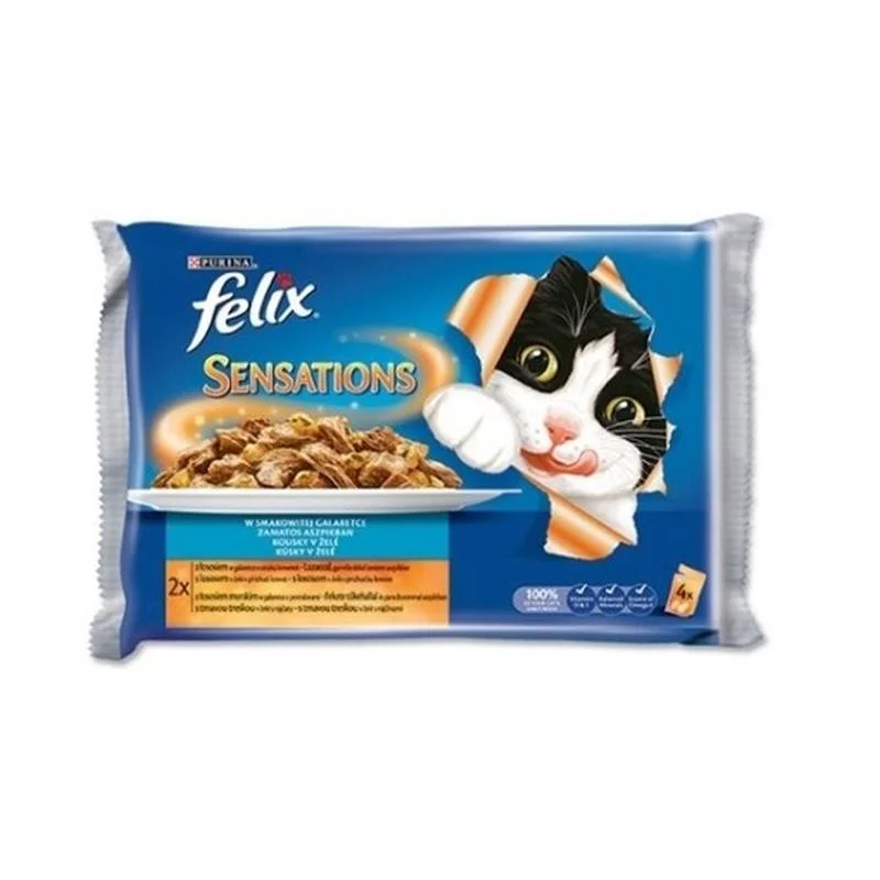 7. **Cat drinking fountain filter model**Felix Fantastic Multipack Beef and Chicken in gravy - Pouch 4x100g